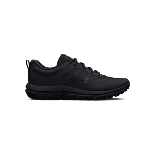 Under Armour Ua Charged Assert 10, Zapatillas para correr para Hombre, Negro (Schwarz), 44 EU