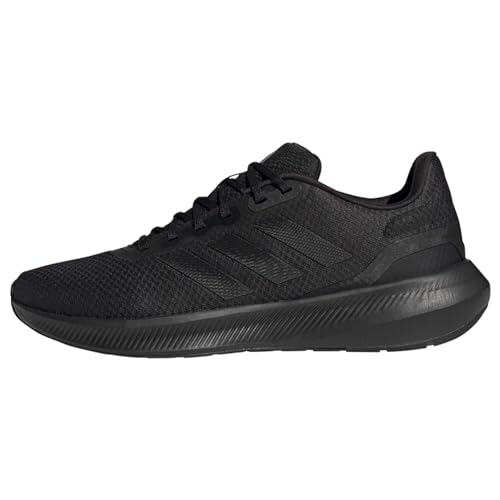 adidas Runfalcon 3.0 Shoes, Zapatillas Hombre, Core Black/Core Black/Carbon, 41 1/3 EU