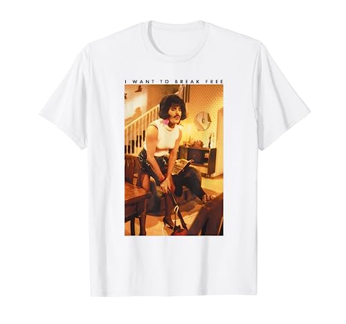 Freddie Mercury, oficial de I Want To Break Free Hoover Camiseta