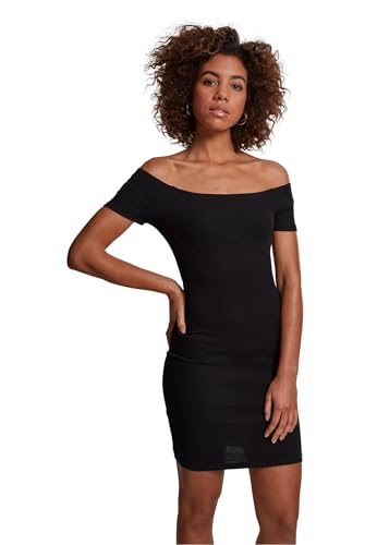 Urban Classics Vestido de Tirantes para Mujer, Negro (Black 7), XL