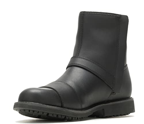 HARLEY-DAVIDSON FOOTWEAR Men's Proctor 6' Buckle Motorcycle Boot, Black, 7.5