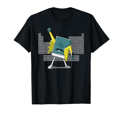 Ciencia Química Mercury Rock Meme Queen Lol Parodia Freddie Camiseta
