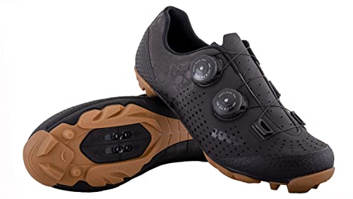 LUCK Zapatillas MTB Galaxy Calaveras. Zapatos Ciclismo Montaña para Hombre y Mujer. Suela de Carbono. Doble...