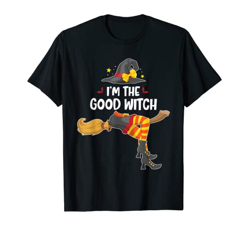 Soy el disfraz del grupo de la bruja buena y divertida de Ha Camiseta
