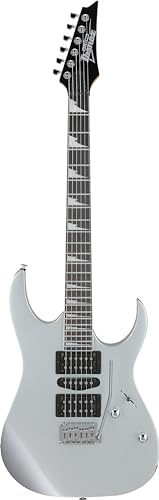 Ibanez GRG - 170DX - SV - Guitarra eléctrica de 6 cuerdas, diestros, color plateado, sin funda
