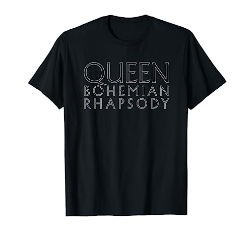 Rhapsody oficial de Queen Bohemian Camiseta
