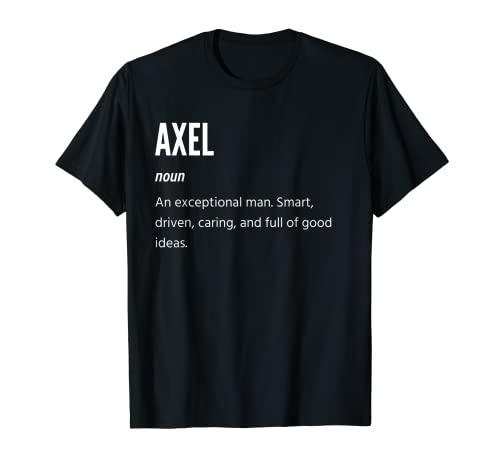 Axel regalos, sustantivo, un hombre excepcional Camiseta