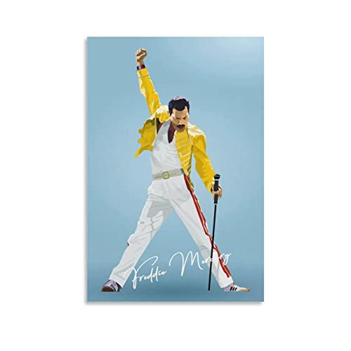 JEYUAN Lienzos De Fotos 40 * 60cm Senza Cornice Freddie Mercury Poster e Wall Art Modern Family camera da...