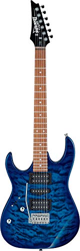 Ibanez GRX70QA-TBB GIO Series - Guitarra eléctrica - Burst azul transparente - zurdos