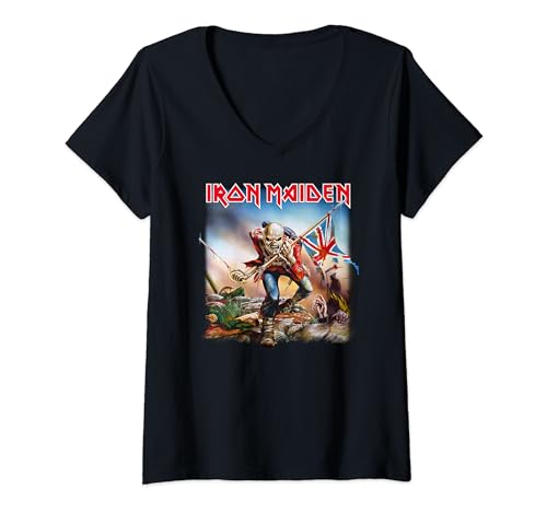 Iron Maiden - The Trooper Camiseta Cuello V