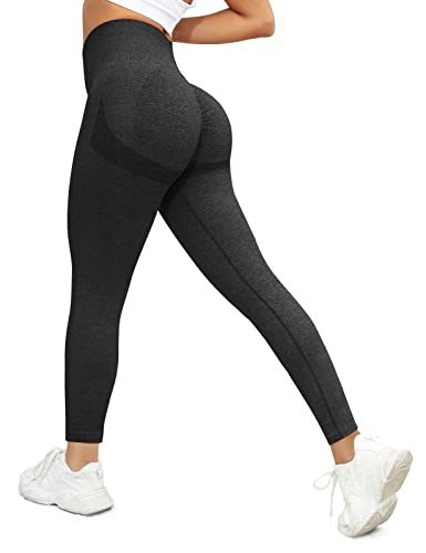Voqeen Leggings Mujer Leggins Deportivos Push Up Cintura Alta Mallas Deporte Fitness Pantalones de Yoga...