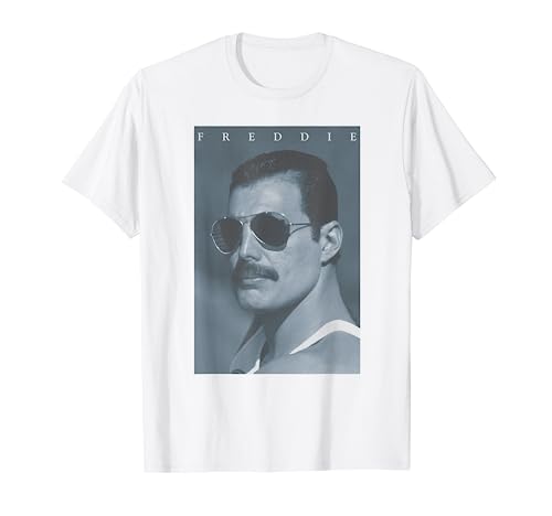 Foto oficial de Freddie Mercury Blue Shades Camiseta