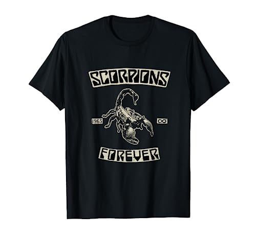 Scorpions Forever Since 1965 Black oficial Camiseta