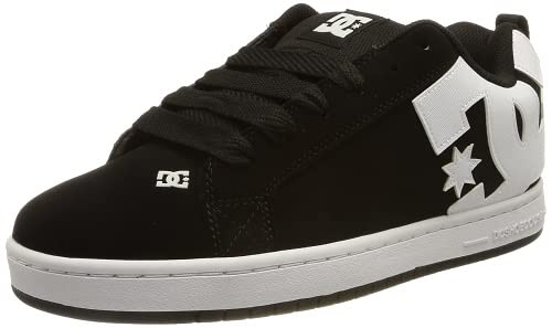 DC Shoes Court Graffik - Zapatillas de skate para hombre, Negro (Black), 44 EU