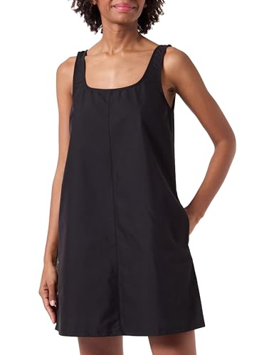 JJXX Jxstella Wvn Sn-Vestido Corto, Negro, M para Mujer