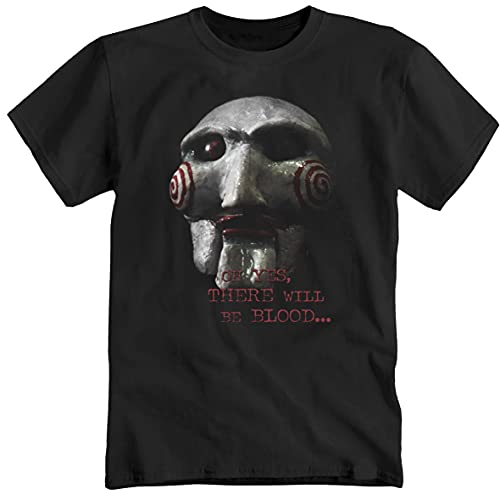 Camiseta Camisa horror Jigsaw Saw splatter Evil Dead Heavy Metal slasher 3XL XXXL