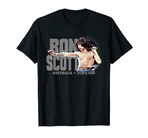 Bon Scott Australian Lead Singer Camiseta