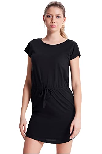 Only Onlmay Life S/S Dress Noos Vestido, Black, XL para Mujer