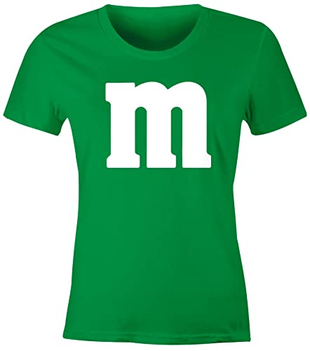 MoonWorks® - Camiseta para mujer, diseño de grupo M M verde. XS