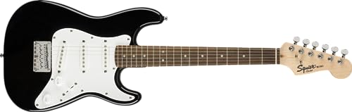 Fender Squier guitarra eléctrica Mini Stratocaster negra