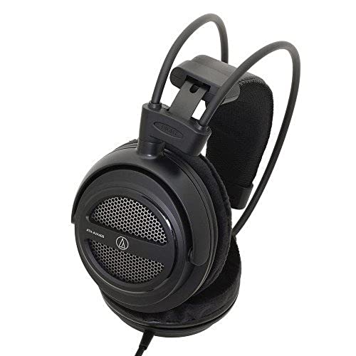 Audio-Technica SonicPro Home Studio - Auriculares abiertos sobre oreja, color negro