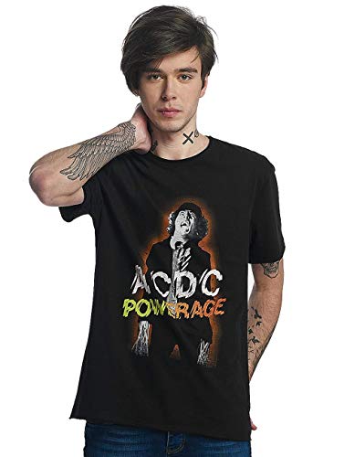 Amplified Hombres Camisetas ACDC Powerage