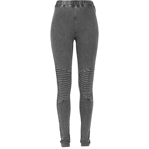 Urban Classics Leggings Denim Jersey Deporte, Gris (Darkgrey), XL para Mujer