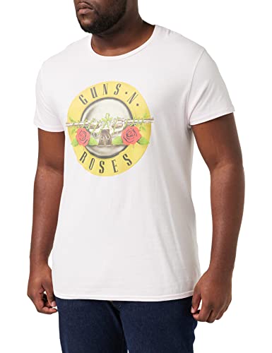 cotton division Megunsrts002 Camiseta, Rosa, S para Hombre