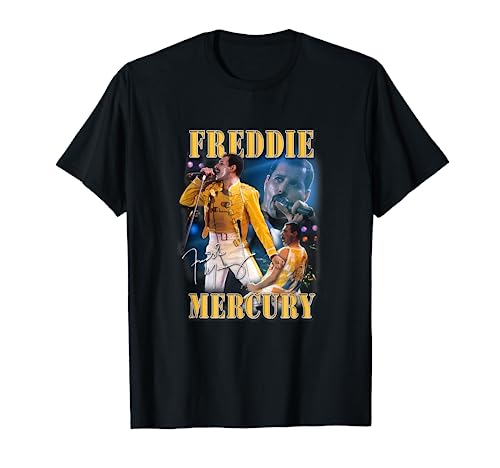 Freddie Mercury - Campeón oficial de homenaje en vivo Camiseta