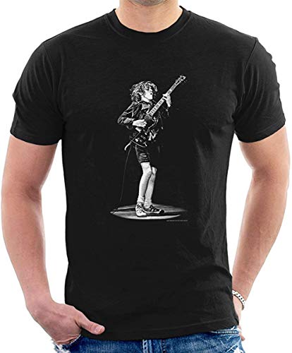 WTCTX® Angus Young 1976 Men's - Camiseta negro XXL