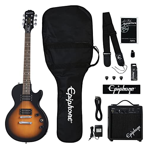 Epiphone Les Paul Player Pack Vintage Sunburst Kit Guitarra Electrica