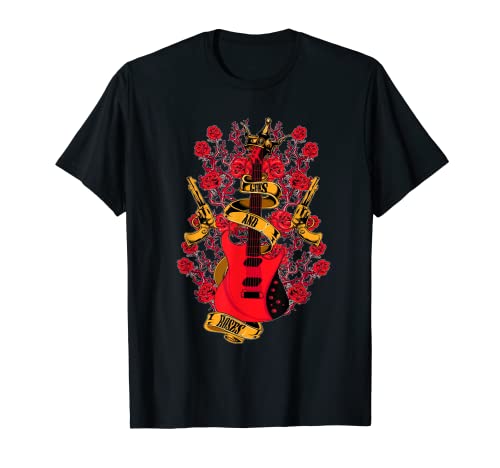 Camiseta Guns And Roses Camiseta