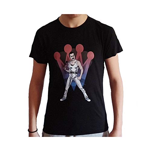 VersoLibre Camiseta Freddie Mercury Unisex 100% algodón (XL)
