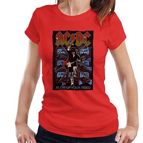 AC/DC Angus Young Blow Up Your Video Women's T-Shirt