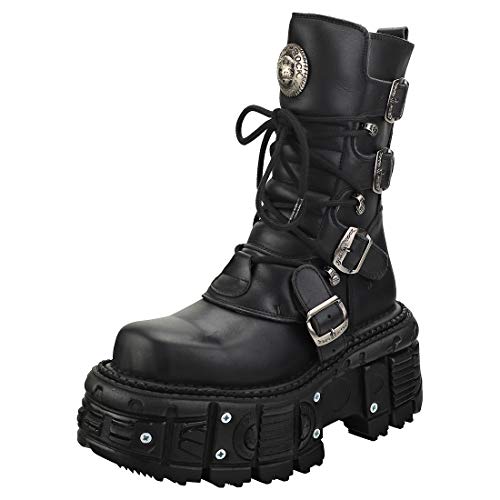 New Rock New Punk and Rock Unisexo Botas Plataforma - 41 EU