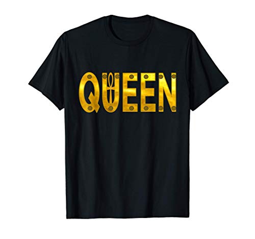 QUEEN WIFE WOMAN T-SHIRT WITH EGYPTIAN ANKH Camiseta