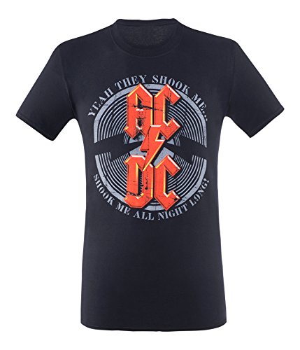 AC/DC Shook – Camiseta de, Hombre, Color Negro, tamaño XXXX-Large