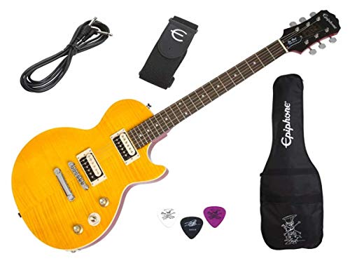 Epiphone Slash AFD Les Paul Special-II Outfit (Appetite Amber) - Modelos de corte único