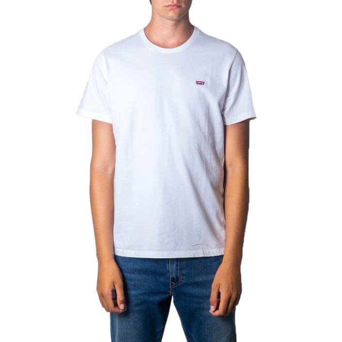 Levi's Ss Original Housemark Tee Camiseta Hombre White (Blanco) L