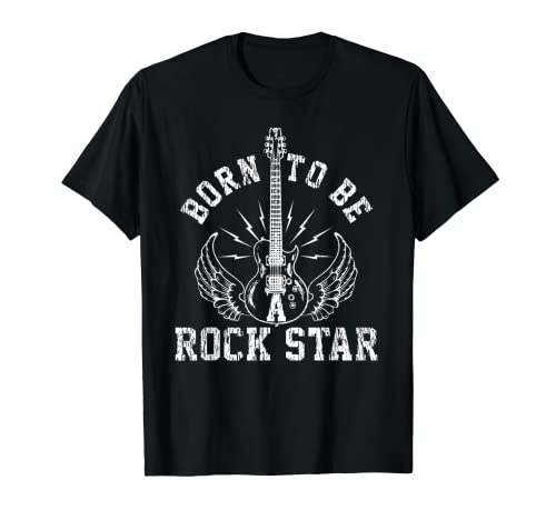 Guitarra Rock Star Musica músico regalos para guitarristas Camiseta