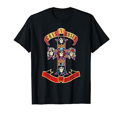 Guns N' Roses - Cruz oficial Camiseta