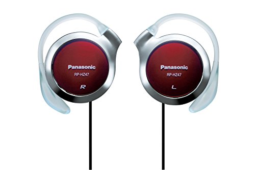 Panasonic RP-HZ47-R - Auriculares supraaurales con Gancho para la Oreja (supraaural, Gancho para la Oreja,...
