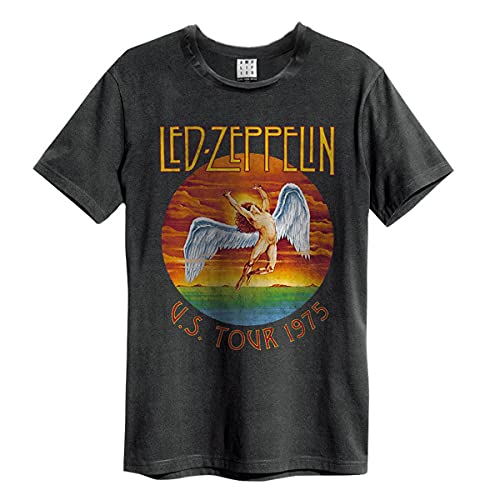 Amplified Led Zeppelin US Tour 75 Unisex T-Shirt (S)