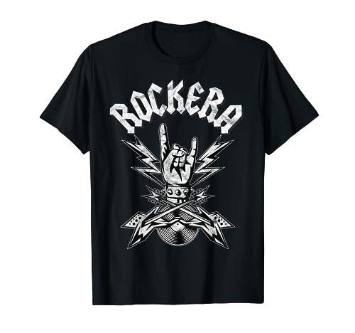 Rockera Mujer, Saludo de Rock and Roll Camiseta