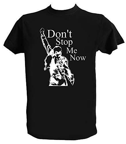 Camiseta Rock Fan Art Hombre Niño Don't Stop Me Now Grupos de Rock, 12-14 Años