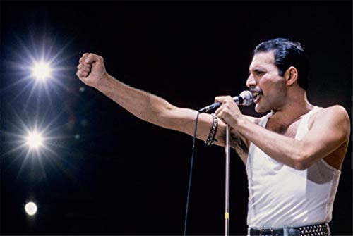 Póster Wembley 80's Live Queen Freddie Mercury