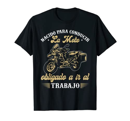 Hombre Motociclismo Regalo Motero Biker Moto Camiseta