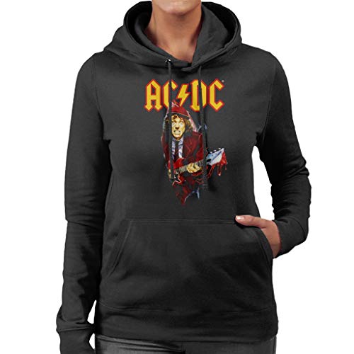 AC/DC Angus Young Women's Hooded Sweatshirt