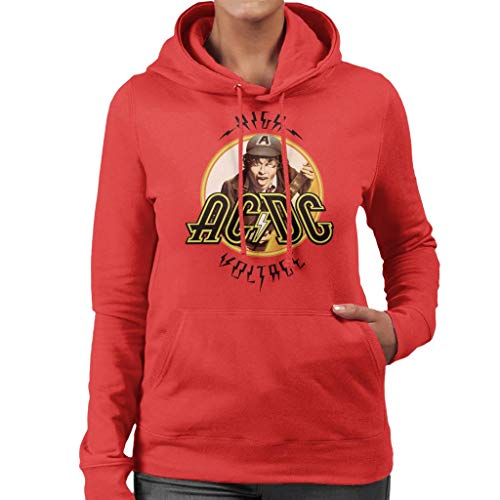 AC/DC High Voltage Angus Young Women's Hooded Sweatshirt