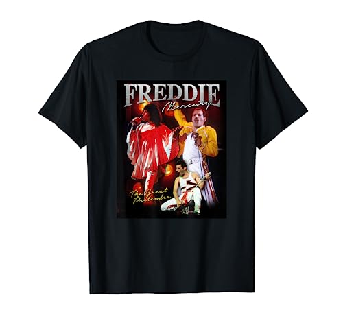 Freddie Mercury - Homenaje oficial de The Great Pretender Camiseta